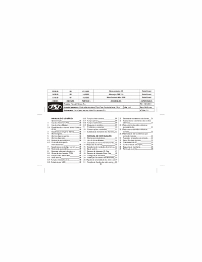 Concept/Positron Exact Plus Instalação do Alarme